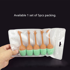 Filtre à thé en silicone pour infusions en vrac, infuseur à thé en silicone, vente chaude - Product Image 2