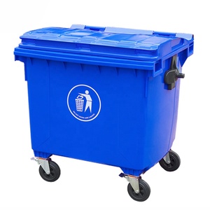 660l garbage bin waste bins large garbage bin