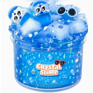 Ensemble de slime bleu cristal effet nuage pour enfants de 8 à 13 ans, jouet unisexe pâte à modeler et slime - Product Image 4
