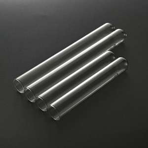 공장 직접 도매 실험실 일회용 소모품 유리 튜브 다양한 크기 15*100 12*75 투명 테스트 튜브 - Product Image 2