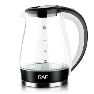 Bouilloire électrique en verre transparent de qualité 2L avec lumière LED pour faire du thé - Product Image 4