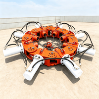 Machine de démolition de pieux en béton industrielle de 800 mm pour excavatrice, avec une puissante force de broyage pour l'ingénierie urbaine