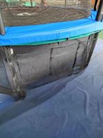 Trampolín de Alta Calidad de 8 Pies con Certificación GS TUV, con Red de Protección de PVC, Tapete de Salto de Polipropileno y Estructura de Acero