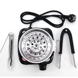 Mini-réchaud électrique portable pas cher pour charbon de bois, allume-charbon pour chicha, four à charbon métallique, mini-<span class=keywords><strong>plaque</strong></span> chauffante pour grillades - Product Image 3
