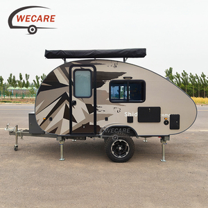 Wecare Mobile Rv Mini <span class=keywords><strong>caravana</strong></span> Tear Drop Camper Travel Trailer con <span class=keywords><strong>baño</strong></span> - Product Image 3