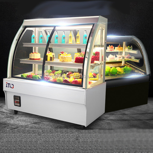 Refrigeration Equipment Pastry Bakery showcase Cabinet <strong>Refrigerator</strong> <strong>Commercial</strong> Glass Door Cake Display Fridge - Product Image 5