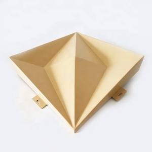 ACEPLATE Fashion <span class=keywords><strong>Façade</strong></span> Panel Or Couleur Aluminium 3d <span class=keywords><strong>Bardage</strong></span> <span class=keywords><strong>Extérieur</strong></span> Moderne Plus De 5 Ans - Product Image 2