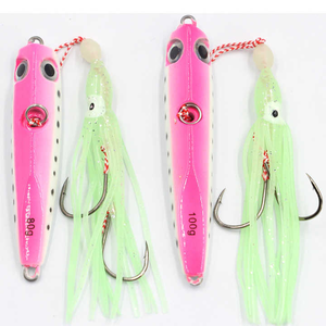 Selco China Factory Stocked Fishing Slow Jigging Lure <strong>Madai</strong> Lure Sea Fishing Tuna <strong>Jigs</strong> Rubber Skirts <strong>Jig</strong> - Product Image 3