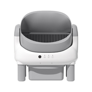 Caja de Arena Automática con Diseño Abierto y Autolimpieza, con Control Remoto, Capacidad de 4L, Inodoro Inteligente para Gatos de Casa e Interiores - Product Image 1