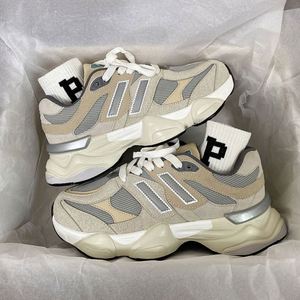 Chaussures de sport décontractées et tendance pour femmes, modèle 9060, en cuir véritable de haute qualité, avec amorti, collection 2026, vente chaude - Product Image 3