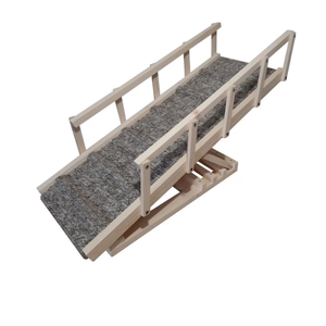 Venta al por mayor de fábrica, accesorios <span class=keywords><strong>para</strong></span> mascotas, madera <span class=keywords><strong>para</strong></span> mascotas, portátil, ajustable, escalada <span class=keywords><strong>para</strong></span> <span class=keywords><strong>perros</strong></span>, <span class=keywords><strong>escalera</strong></span> plegable, suministros de rampa <span class=keywords><strong>para</strong></span> mascotas - Product Image 1