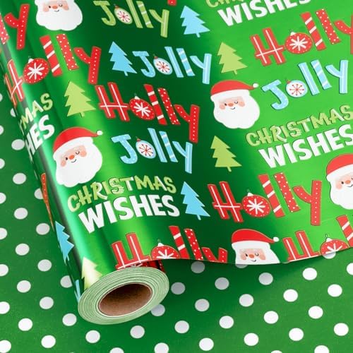 Green SantaPolka Dot