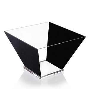 Expositor Acrílico Moderno de Fábrica al por Mayor para Tiendas, para Mesa de Cocina o Comedor, Trapezoidal, Estilo Judaica - Product Image 4