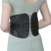 Ceinture de soutien lombaire réglable avec cordon de serrage, système de poulie flexible pour les douleurs du bas du dos, type protecteur