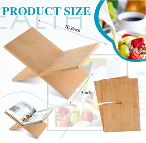 Support <span class=keywords><strong>de</strong></span> lecture en bois en gros pour livres, manuels scolaires, livres <span class=keywords><strong>de</strong></span> <span class=keywords><strong>cuisine</strong></span>, présentoir <span class=keywords><strong>de</strong></span> bureau portable, support <span class=keywords><strong>de</strong></span> revues et <span class=keywords><strong>de</strong></span> recettes en bois - Product Image 3