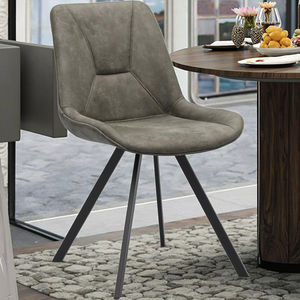 Luce nordica di lusso soggiorno ufficio sala d'attesa Reception in vera pelle sedie moderna poltrona - Product Image 5