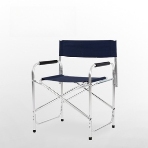 Taşınabilir Modern Açık Hava Bahçe Sandalyesi, Sırt Dayanağı ve Kolçaklı, Alüminyum Alaşımlı Gövde, Oxford Kumaş, Katlanabilir Tasarım, Kampçılık, Balıkçılık, Spor Salonu İçin - Product Image 4