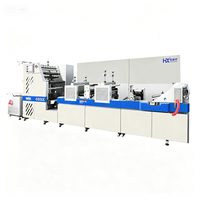 Machine de découpe et de pliage automatique Delta PLC informatisée, moteur 380V/50Hz/3PH, roulement haute vitesse 150m/min, neuve