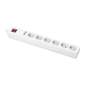 USB Output 5v, 2.1a Customized Color Power Strip 6 Outlets 3 Meters