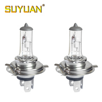 SUEZ Voiture Moto Phares Accessoires Eclairage H4 12v 35/35W Halogène Blanc Chaud Ampoule Auto Light