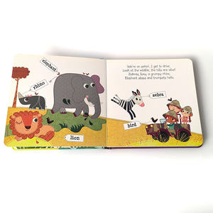 Productos de <span class=keywords><strong>precio</strong></span> barato de alta calidad a pedido, imagen de impresión personalizada, <span class=keywords><strong>libro</strong></span> de tablero de animales de dibujos animados para niños, <span class=keywords><strong>libro</strong></span> de cuentos educativos - Product Image 6