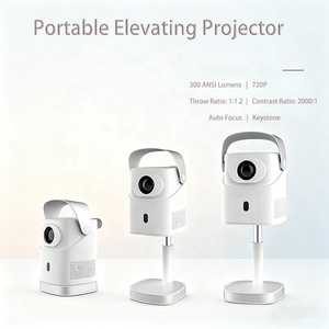 Máy Chiếu Tự Động lấy nét Xách Tay Nâng Cao Máy Chiếu 300 ANSI <span class=keywords><strong>Lumens</strong></span> 720P 4K Hỗ Trợ Keystone Android 13 Dual-Band 5G <span class=keywords><strong>Wifi</strong></span> Cho 5.0 - Product Image 1