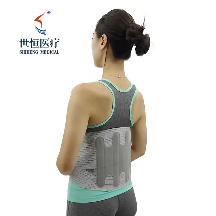 Горячее прессование защита поясницы Поддержка нижней спины бандаж со съемными подушечками