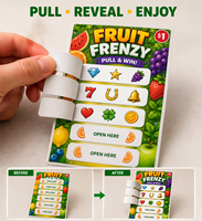 Cartes à gratter personnalisées avec données variables pour tirages au sort, promotions de clubs, événements caritatifs et événements à ouverture rapide