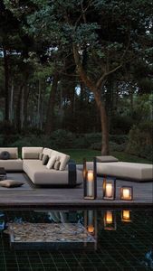 Ip65 đánh giá tre dệt Đèn sàn không thấm nước LED năng lượng mặt trời ngoài trời môi trường xung quanh đèn cho sân vườn biệt thự công viên - Product Image 3