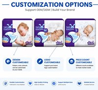 En gros Couches jetables pour bébés nouveau-nés en tissu non tissé thermosoudé, avec couche supérieure respirante