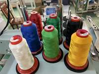 Fil à broder en rayonne en gros d'usine Machines à broder par ordinateur à grande vitesse Compatible broderie en soie