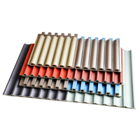Panneaux de plafond, panneaux structurels extérieurs, panneaux muraux en composite bois-plastique (WPC) imperméables pour usage hôtelier, design moderne, ignifuges