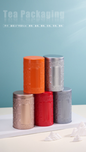 Tùy Chỉnh Dập Nổi Kim Loại Tin Vòng Hộp Thiếc Có Thể Tái Chế Thực Phẩm <span class=keywords><strong>Container</strong></span> Kim Loại Có Thể Hộp Thiếc Cho Món Quà Cookie Bonbon Kẹo Bao Bì - Product Image 6