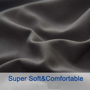 Giá Rẻ 100% Polyester Chải Sợi Nhỏ 4 Cái Bộ Đồ Giường/Khăn Trải Giường Kích Thước Đôi Màu Xám 1800 Chủ Đề Đếm - Product Image 4