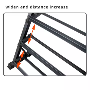 מכירה חמה באיכות גבוהה ציוד כושר זרוע אימון dumbell אנכי dumbell מתלה אחסון עבור הבית מותאם אישית מתלה תלת-שכבות - Product Image 4