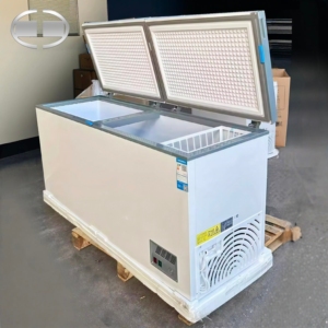 L 428L Top-open Double-door Refrigerator Refrigerators for Home Convertible Cold and Storage <b>Freezer</b> <b>Mini</b> Refrigerator Suspended - Product Image 1