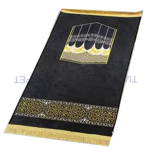 Pakistan carpet prayer living room rugs mosque carpet roll anti-slip muslim pray mat
