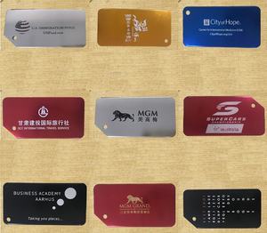 Alliage d'aluminium Funky Travel Luggage Label Straps Valise Nom ID Adresse Pet Tags Bagages Accessoires de voyage - Product Image 2