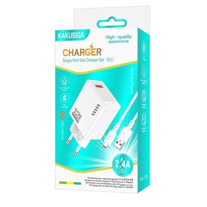 KAKUSIGA <b>USB</b> Charger 12W <b>Type</b> <b>C</b> <b>Adapter</b> for Mobile Devices - Product Image 3