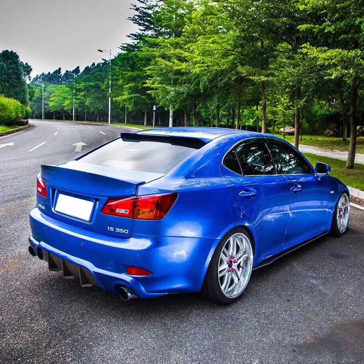 レクサスis250 リア　ハーフ　スポイラー レクサスis250 リア ハーフ スポイラー