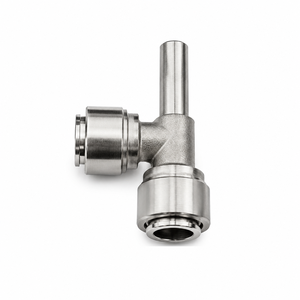 YOD Raccord rapide coudé empilable en acier inoxydable SUS 304 316L 1/4" 3/8" à connexion rapide pour distributeur d'eau RO et pièces de filtre - Product Image 3