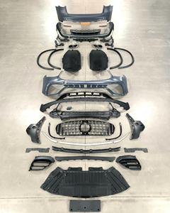 <span class=keywords><strong>Prix</strong></span> réduit pour Mercedes <span class=keywords><strong>GLC</strong></span> X253 2020-2022 - Kit carrosserie GLC63 AMG - Pare-chocs - Grille - Diffuseur - Accessoires - Installation facile à 100% - Product Image 2