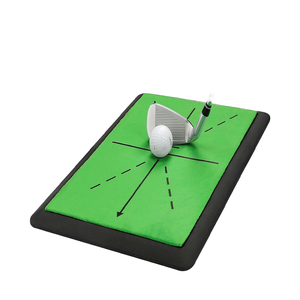 Tapete de Golf de Terciopelo Reemplazable con Mango Oculto para Entrenamiento en Casa - Tapete de Golf Versátil Modelo SER-RM-003 - Product Image 1
