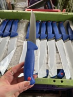 Couteau à désosser professionnel pour boucherie Acier inoxydable forgé 40Cr13 de haute précision pour le désossage de la viande et l'utilisation du chef