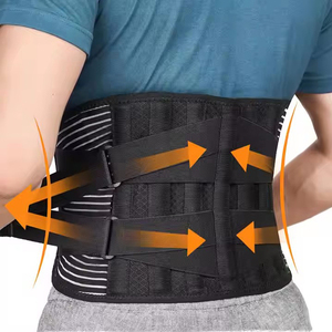 Meistverkaufte Maßgeschneiderte Medizinische Herren Atmungsaktive 6-Stäbe-Lendenstützgürtel zur Schmerzlinderung des Rückens - Product Image 1