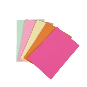 Bloc-notes coloré et mignon, papeterie simple et esthétique, idéal pour le bureau, couleurs unies, spécial étudiants, pour messages. - Product Image 5