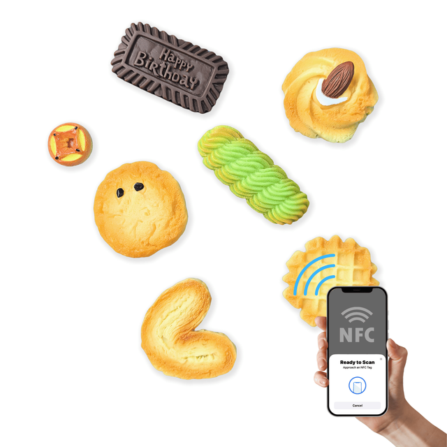 OEM/ODM RFID Simulation Food Toys Waterproof Smart NFC Fridge Magnet Souvenir with 213/215/216 Chip Customizable for Hotels