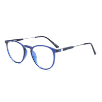 Vintage originalité tr90 circulaire rouge dernières montures de lunettes pour femmes