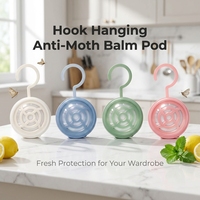 Anti-mites suspendu, baume naturel répulsif, conception OEM avec crochet, protection contre les insectes pour placards, tiroirs et vêtements