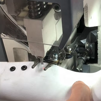 Nouvelle machine automatique de perforation et de pose d'œillets pour empeignes de chaussures de sécurité, avec moteur et roulement, 220V, 60-180 cycles/minute, 190kg, pour la fabrication
